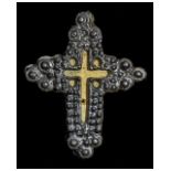 MEDIEVAL HOLY LANDS BRONZE CROSS PENDANT