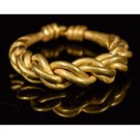 VIKING GOLD TWISTED RING