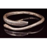 ROMAN SILVER SNAKE BRACELET