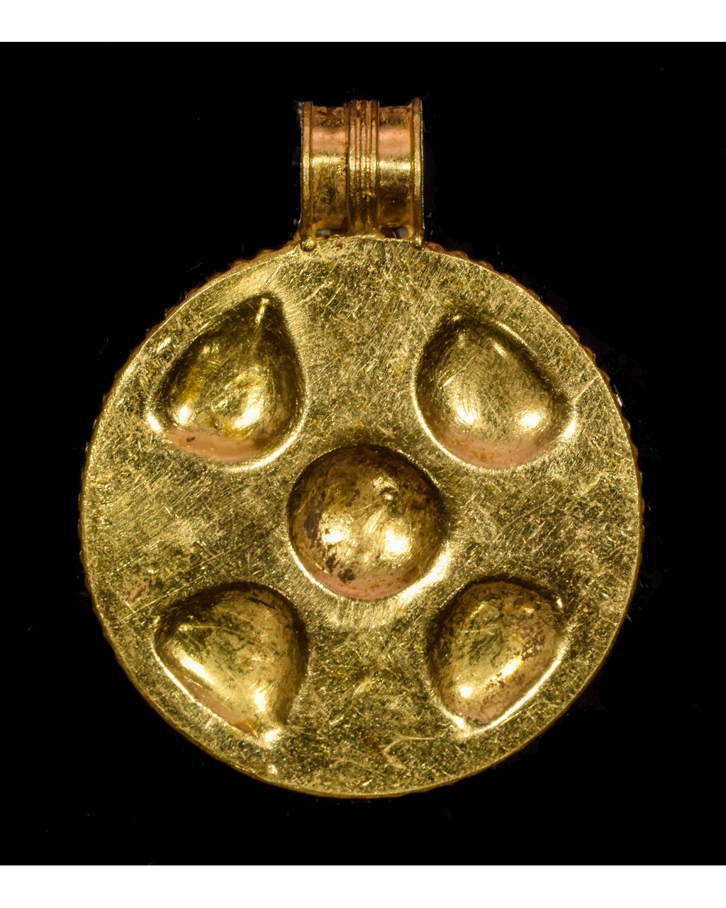 RARE VIKING GOLD PENDANT WITH CROSS - Image 3 of 3