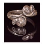 ROMAN SILVER DOLPHIN RING