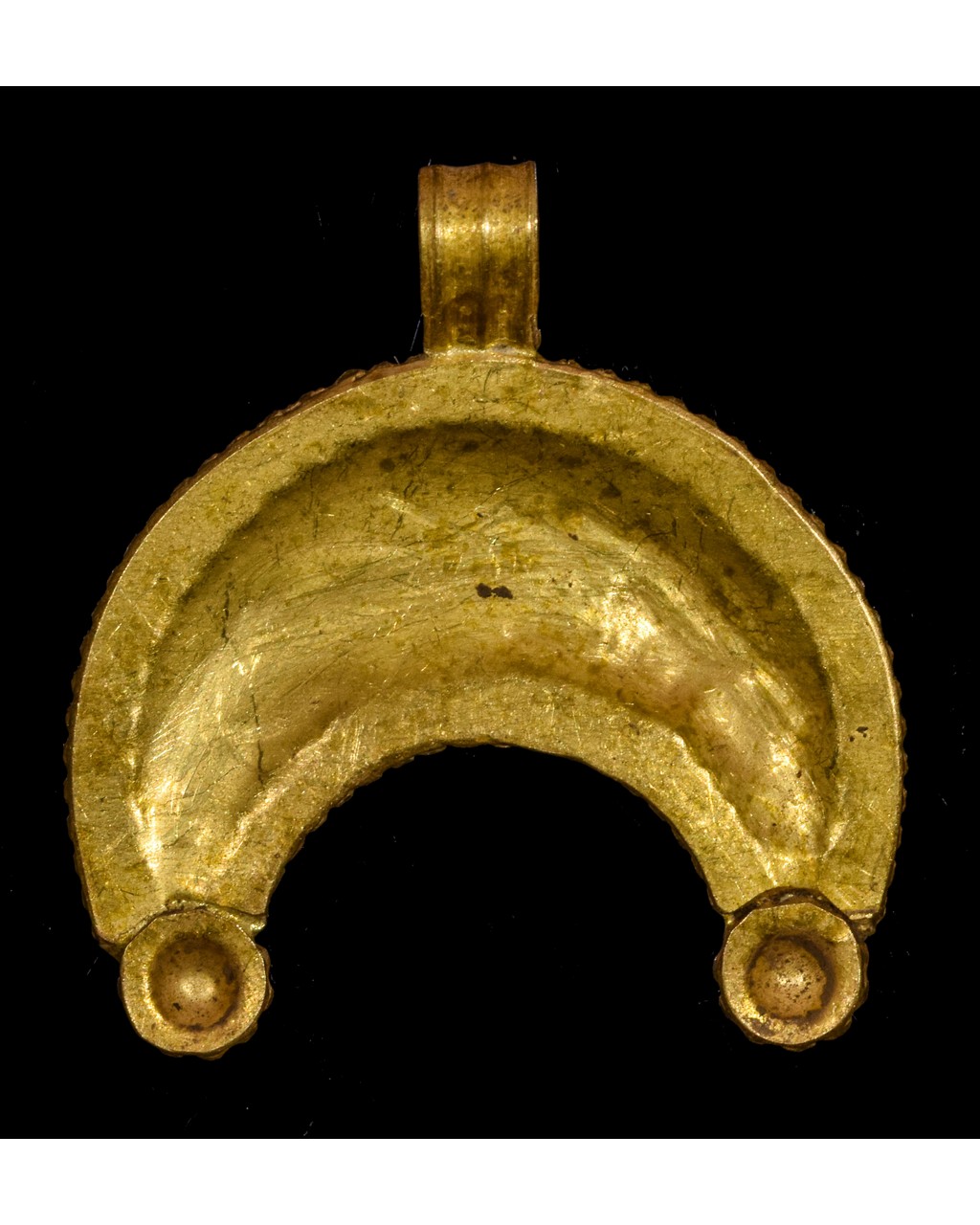 RARE ROMAN GOLD LUNAR AMULET - Image 3 of 3