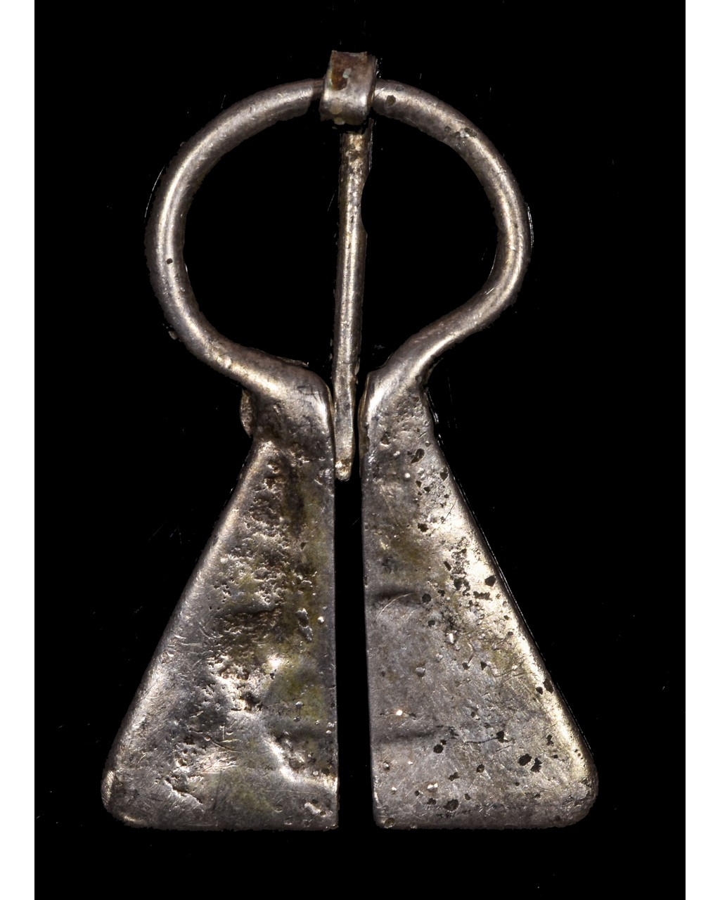 VIKING PERIOD SILVER PENANNULAR BROOCH - Image 2 of 2