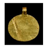 ROMAN GOLD SUN AMULET