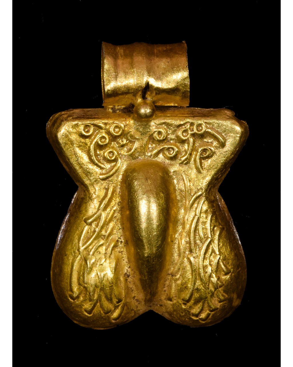 RARE ROMAN GOLD PHALLUS PENDANT