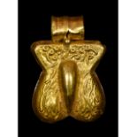 RARE ROMAN GOLD PHALLUS PENDANT