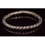 VIKING SILVER TWISTED RING