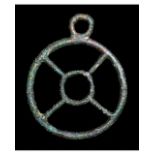 BRONZE AGE SUN PENDANT