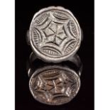 CRUSADERS RING WITH STAR OF GOD