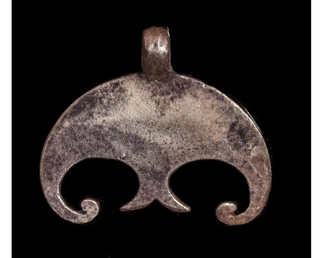 ROMAN SILVER LUNAR AMULET