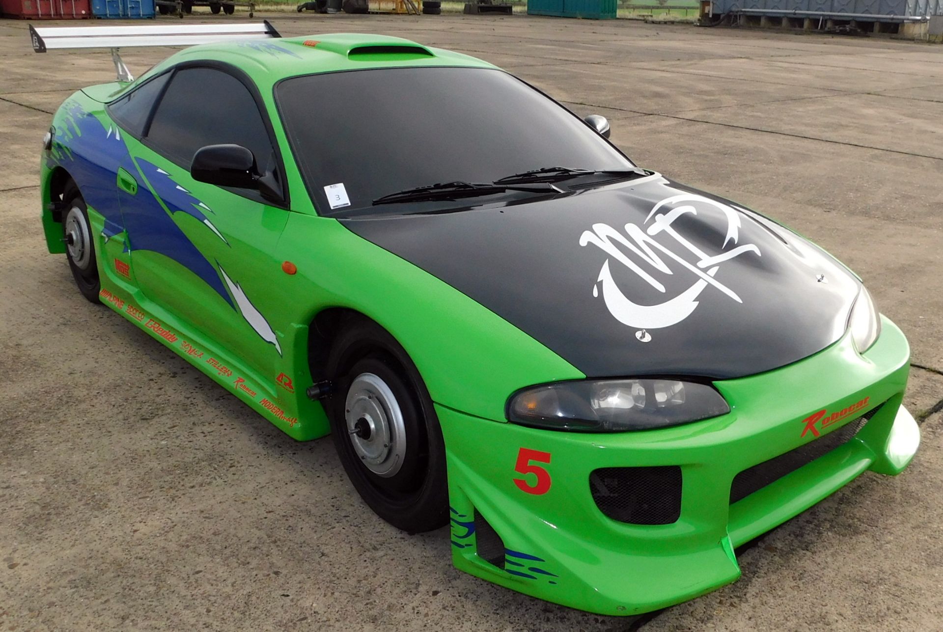 Modified Mitsubishi Eclipse Electric 2 Door Coupe, “Asylum” Special Effects Electrical System, - Image 5 of 26