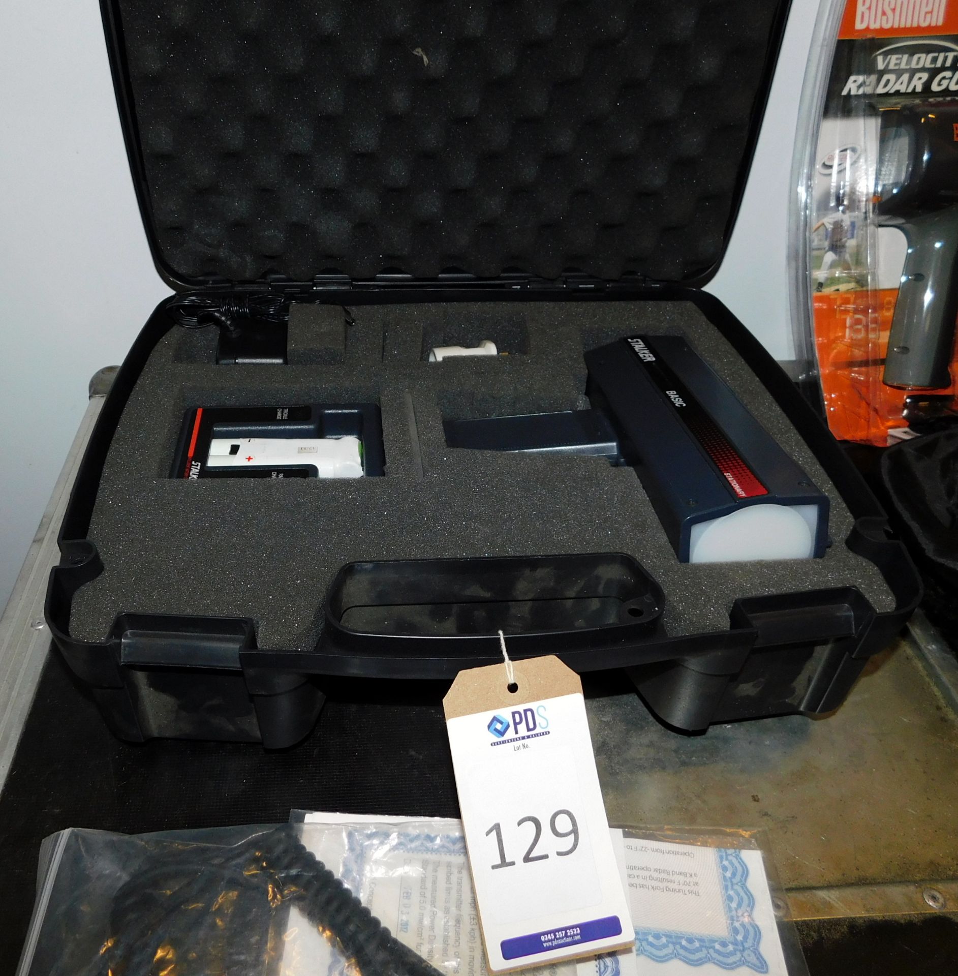 Stalker Basic Radar Speed Gun with Battery Charger & Carry Case, 2 Bushnell Velocity Radar Speed