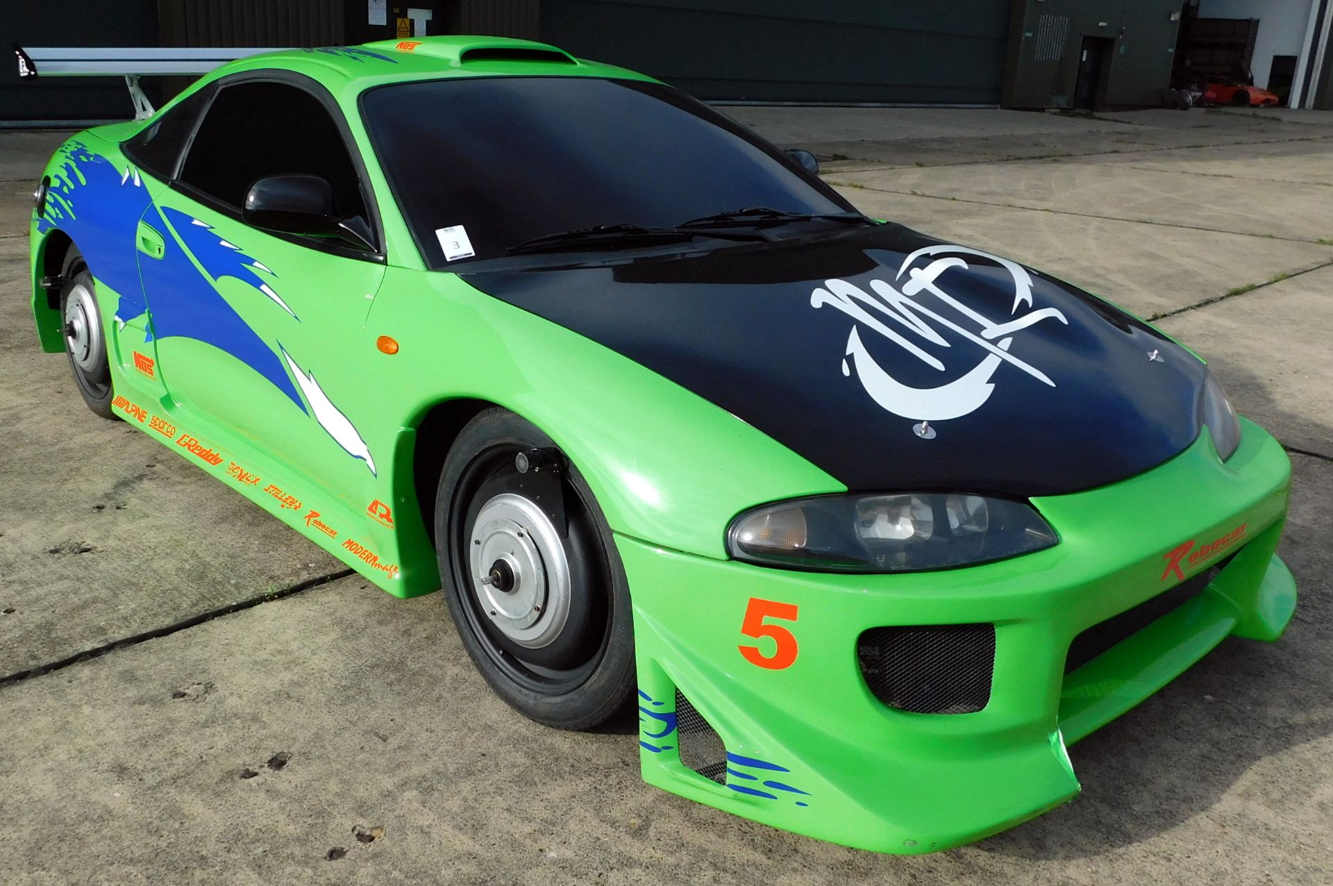 Modified Mitsubishi Eclipse Electric 2 Door Coupe, “Asylum” Special Effects Electrical System, - Image 18 of 26