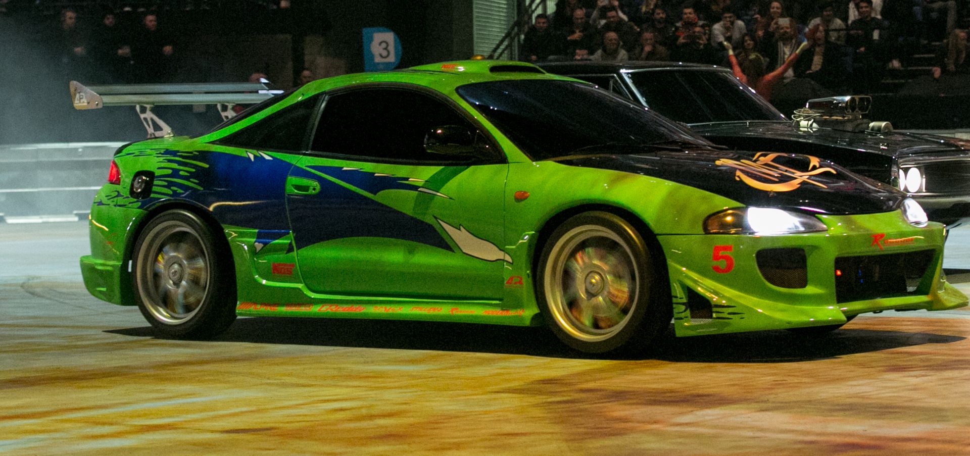 Modified Mitsubishi Eclipse Electric 2 Door Coupe, “Asylum” Special Effects Electrical System,