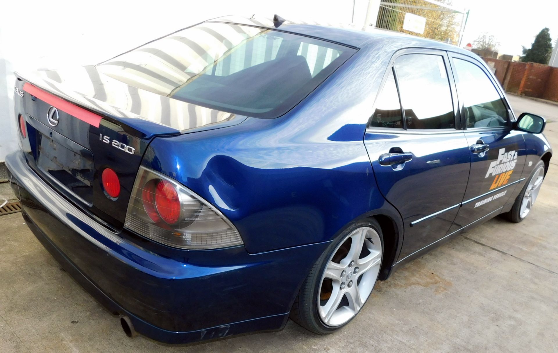 Lexus IS200 4 Door Saloon (Training Car), Standard Engine & Gearbox, Remapped ECU, Blue Body Colour, - Image 4 of 13