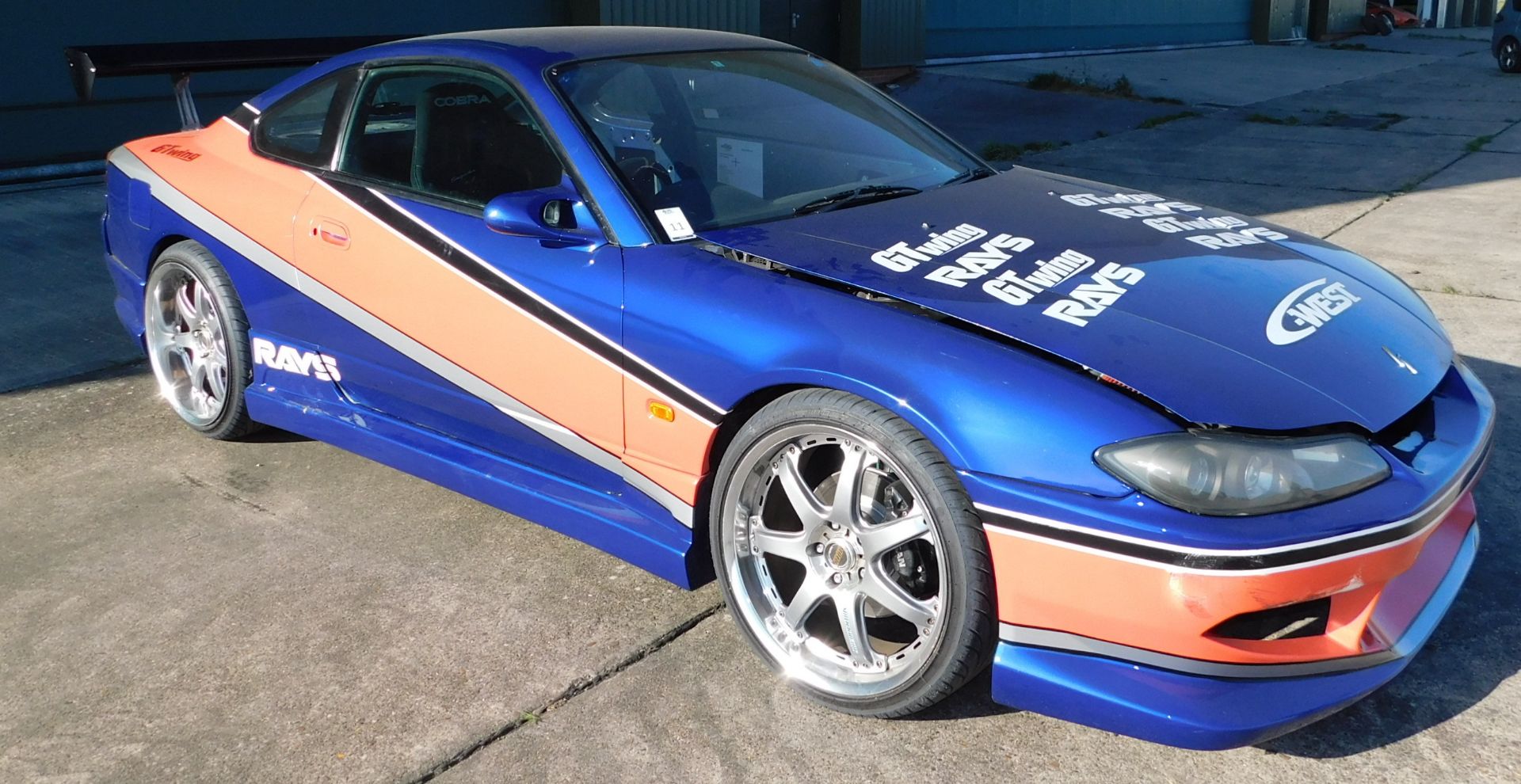 Nissan Silvia S15 2 door Coupe, LS3 V8 6.2 Litre Engine, Quaife 6 Speed Sequential Gearbox, - Image 3 of 12