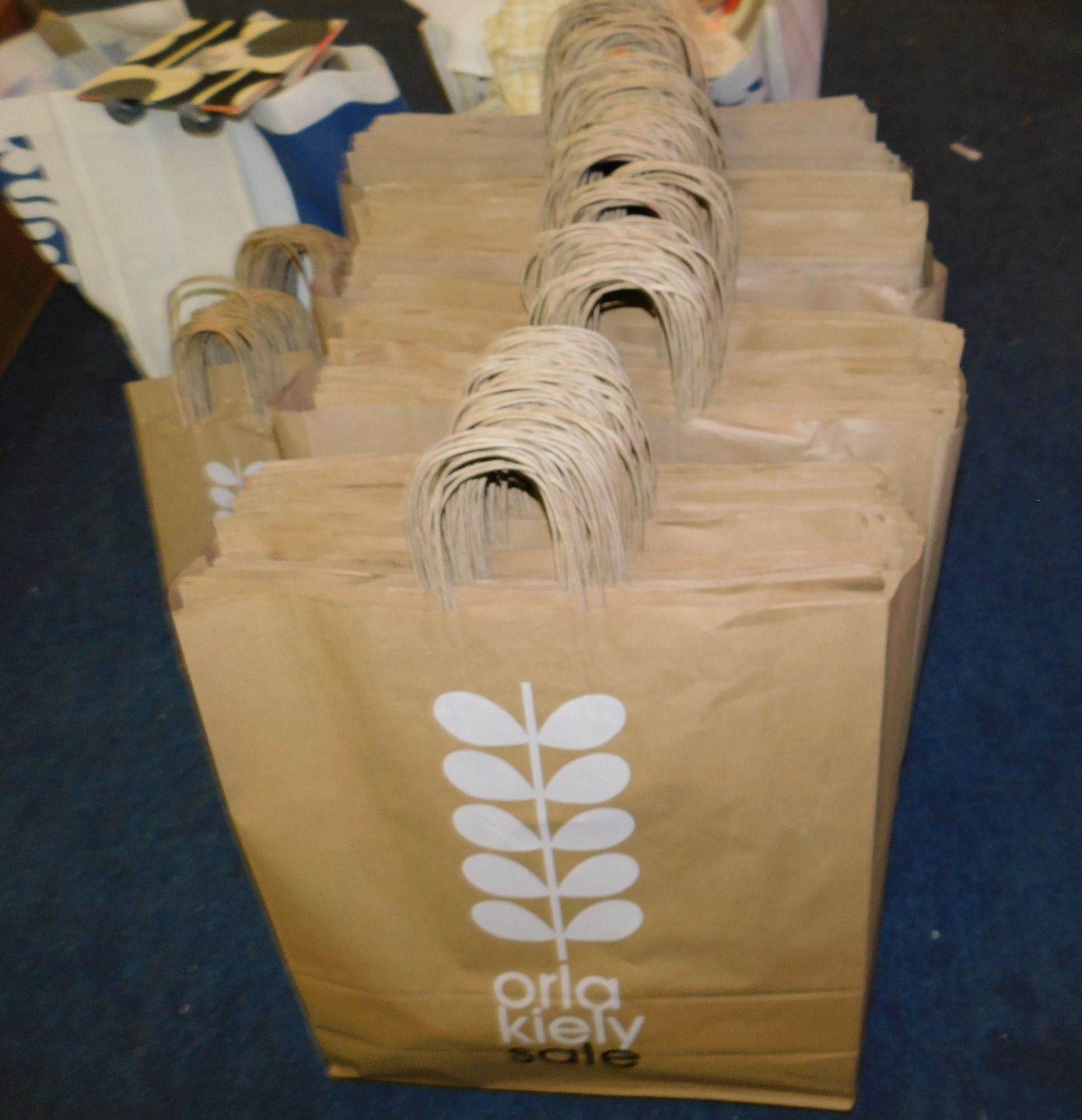 Approximately 300 Orla Kiely Bags, Brown Carrier, Printed Jewellery Bags & Dust Covers (Located - Image 2 of 2