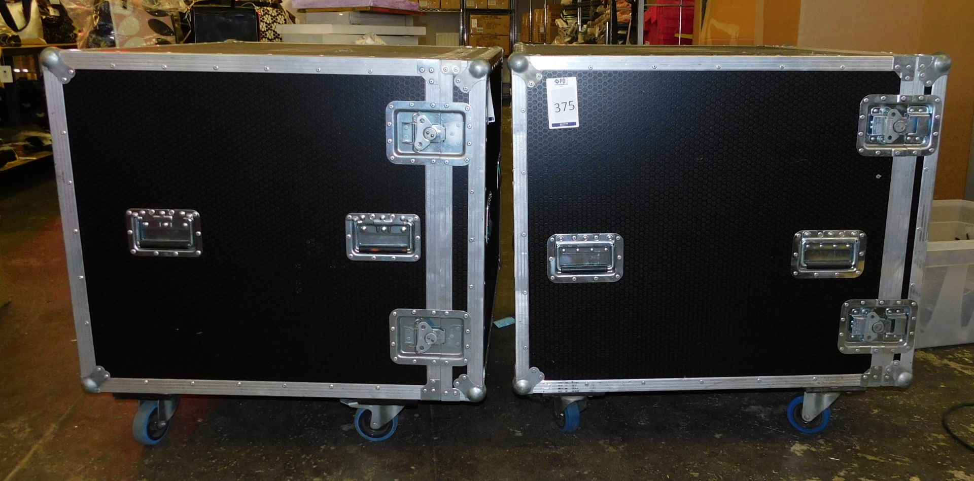 2 Mobile Flight Cases (Located Stockport)