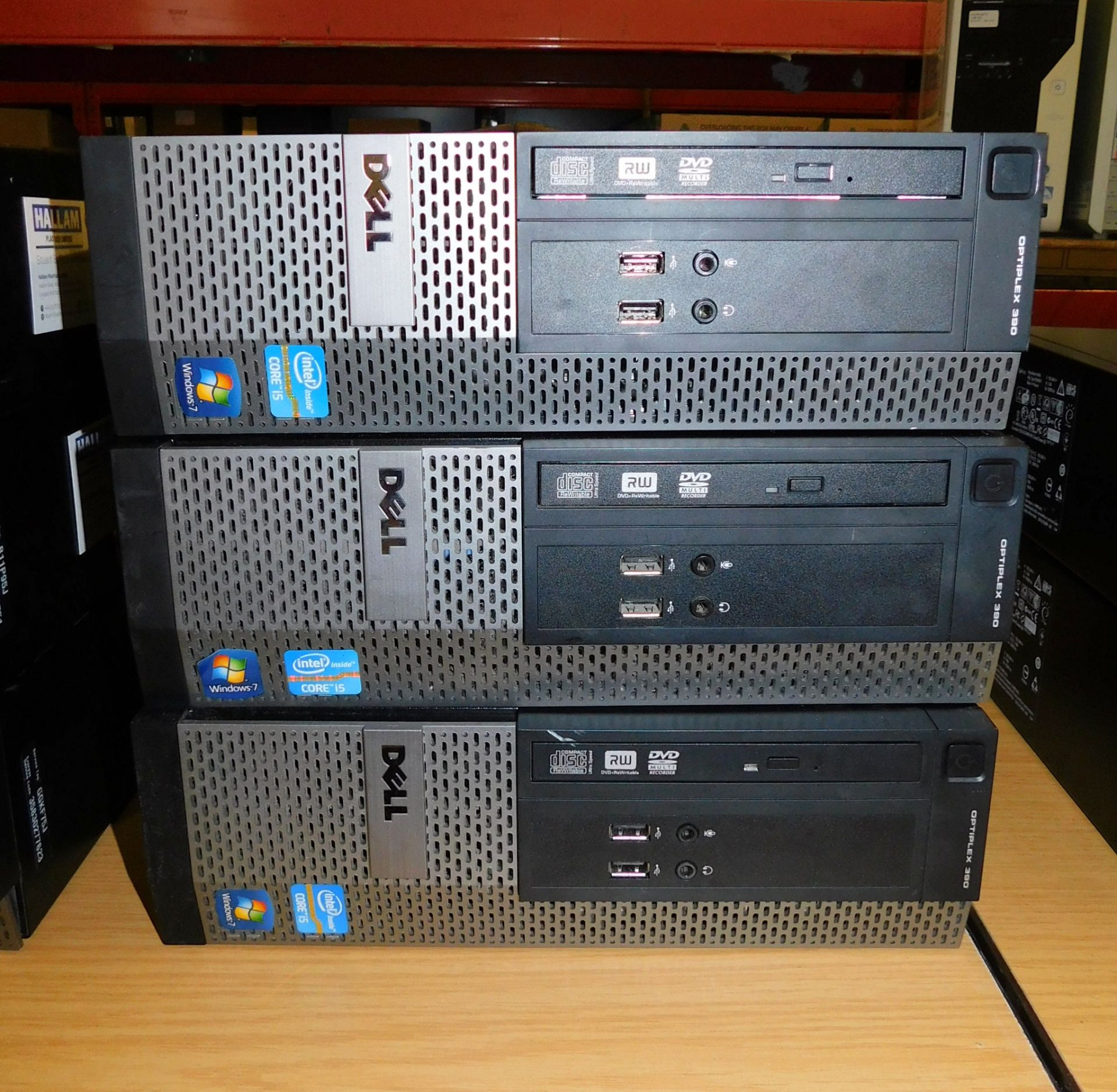 3 Dell Optiplex 390 i5 Mini Desktop Computers (No HDDs) (Located Stockport) - Image 2 of 2