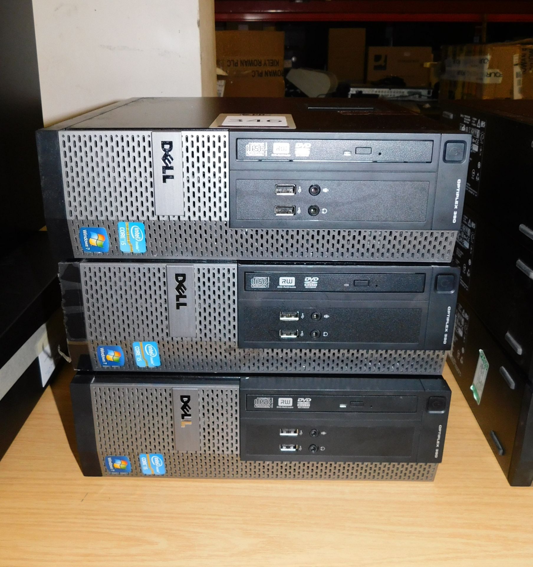 3 Dell Optiplex 390 i5 Mini Desktop Computers (No HDDs) (Located Stockport) - Image 2 of 2