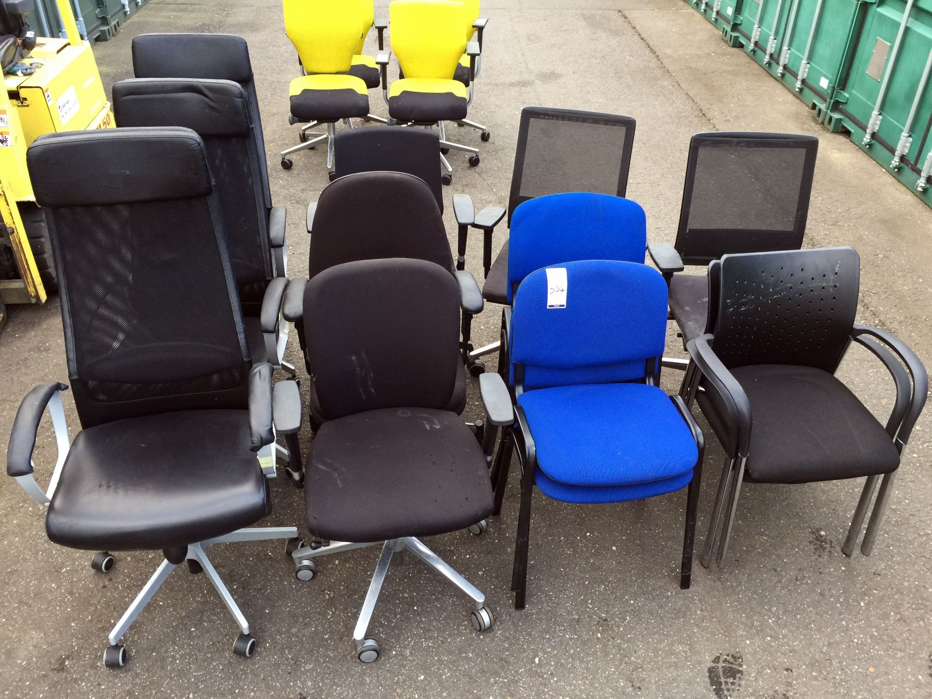 Quantity Of Various Office Chairs (Located Upminster)