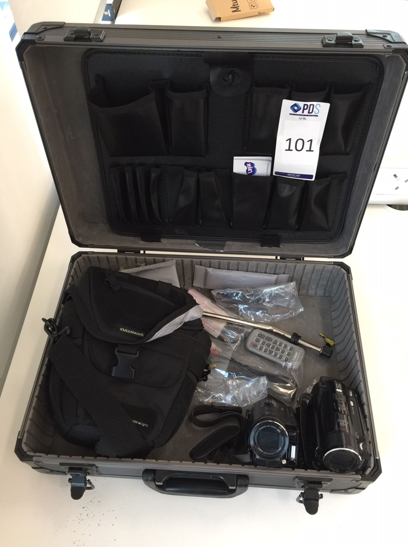 Canon Legria HFM31 HD Camcorder & Canon HF10 HD Camcorder with 1 Soft Case & Hardcase