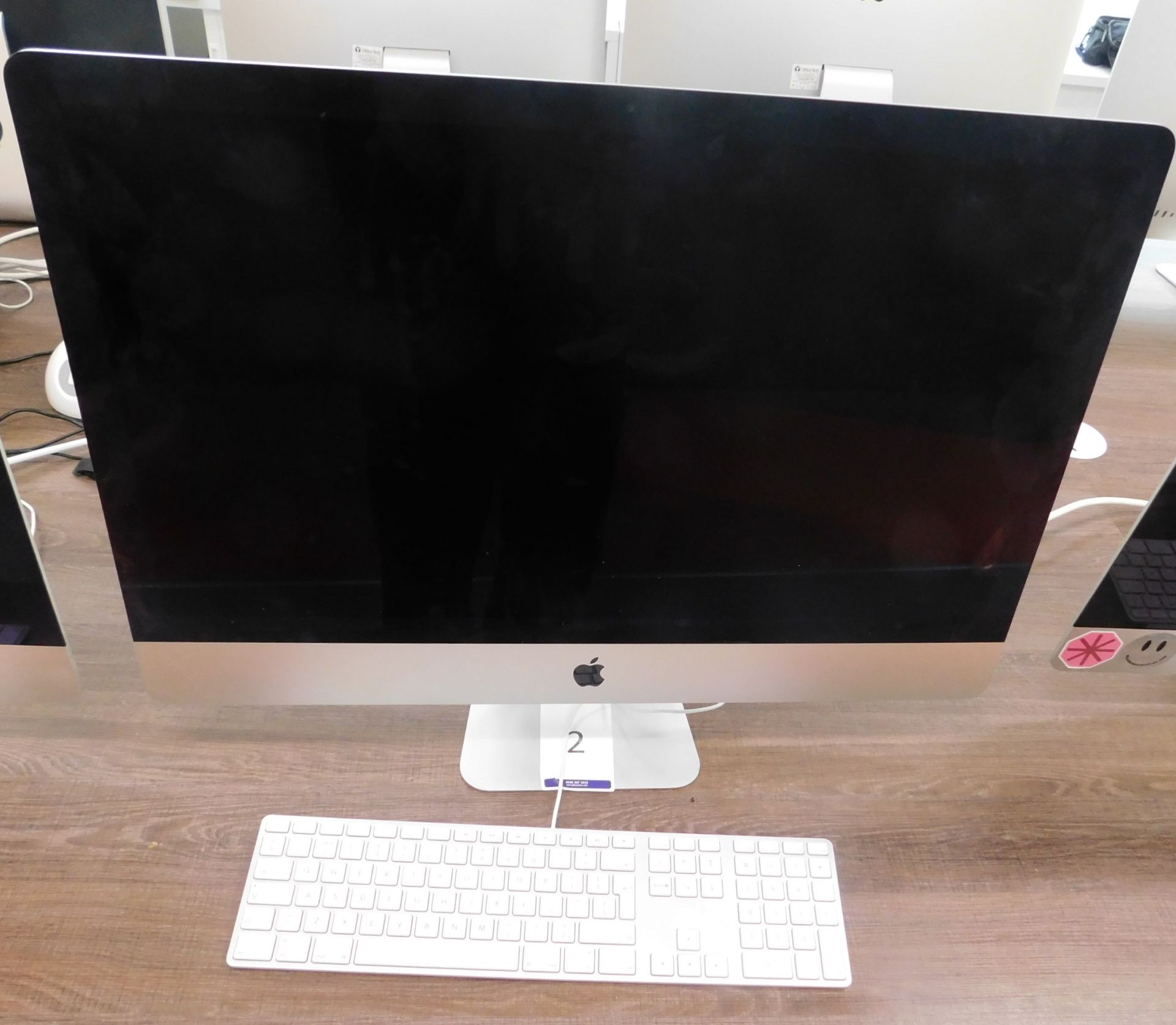 Apple 27in i5 iMac, 3.2ghz Processor, 8gb RAM, 1tb HDD, A1419, s/n C02MG6UKF8J4 with Keyboard