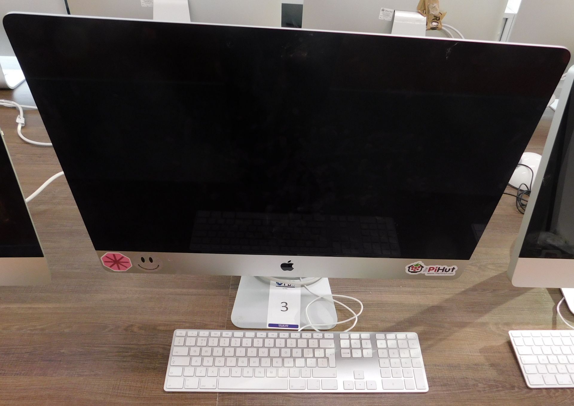 Apple 27in i5 iMac, 3.2ghz Processor, 8gb RAM, 1tb HDD, A1419, s/n C02KF7MEDNCW with Keyboard (