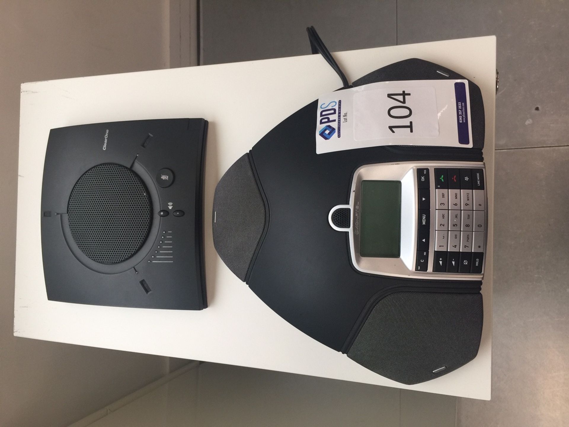 Konfitel Conference Phone & a ClearOne Chat 160 Group Speakerphone