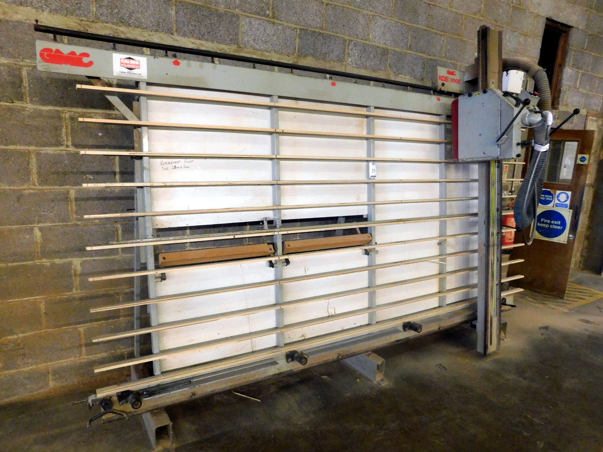Gmc Type 30 Vertical Panel Saw (Located Ramsgate)