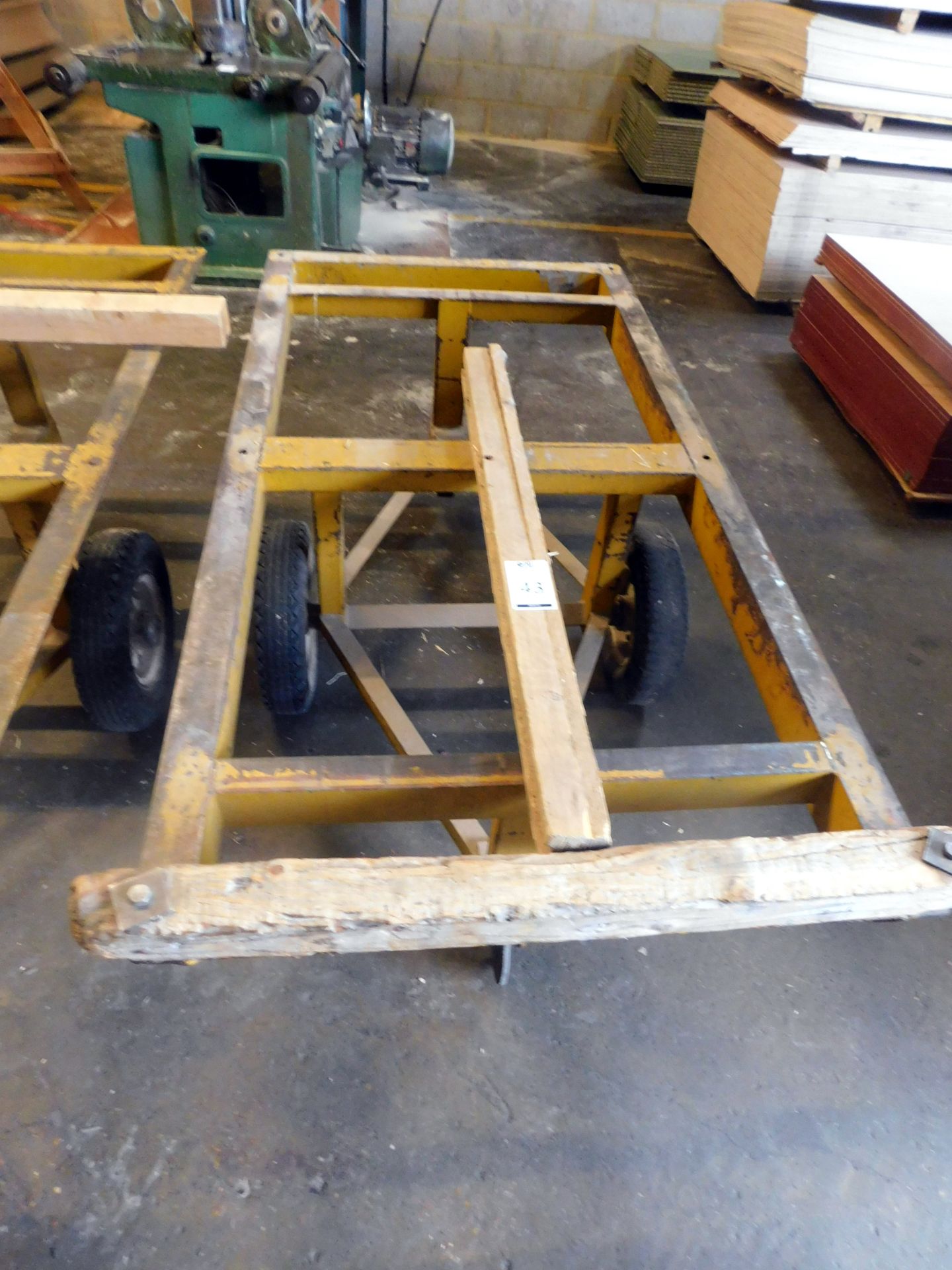 Custom Steel Stock Trolleys (Located Ramsgate)