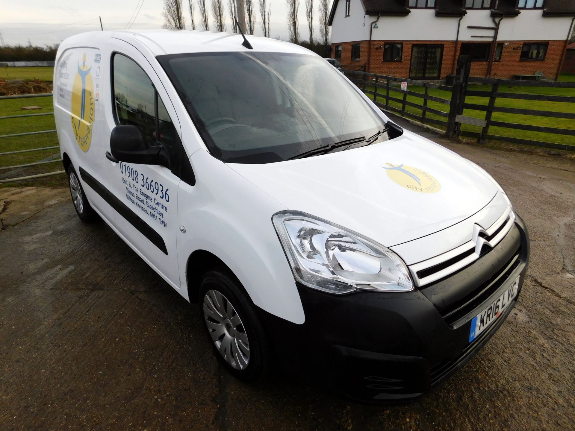 Citroen Berlingo L1 625 Enterprise 1.6 HDI Panel Van, KR16 LVC, First Registered 31/5/16, Odometer