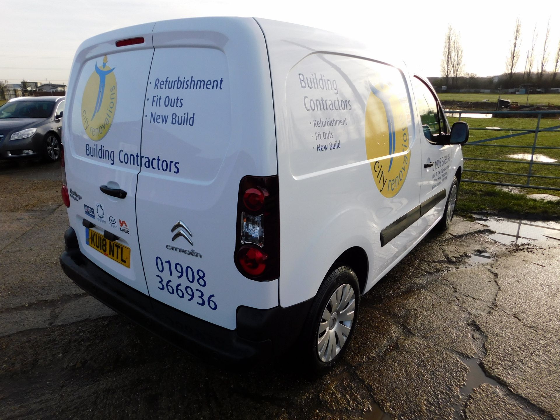 Citroen Berlingo L1 850 Enterprise 1.6 BlueHDI Panel Van, KU18 NTL, First Registered 20/8/18, - Image 4 of 6