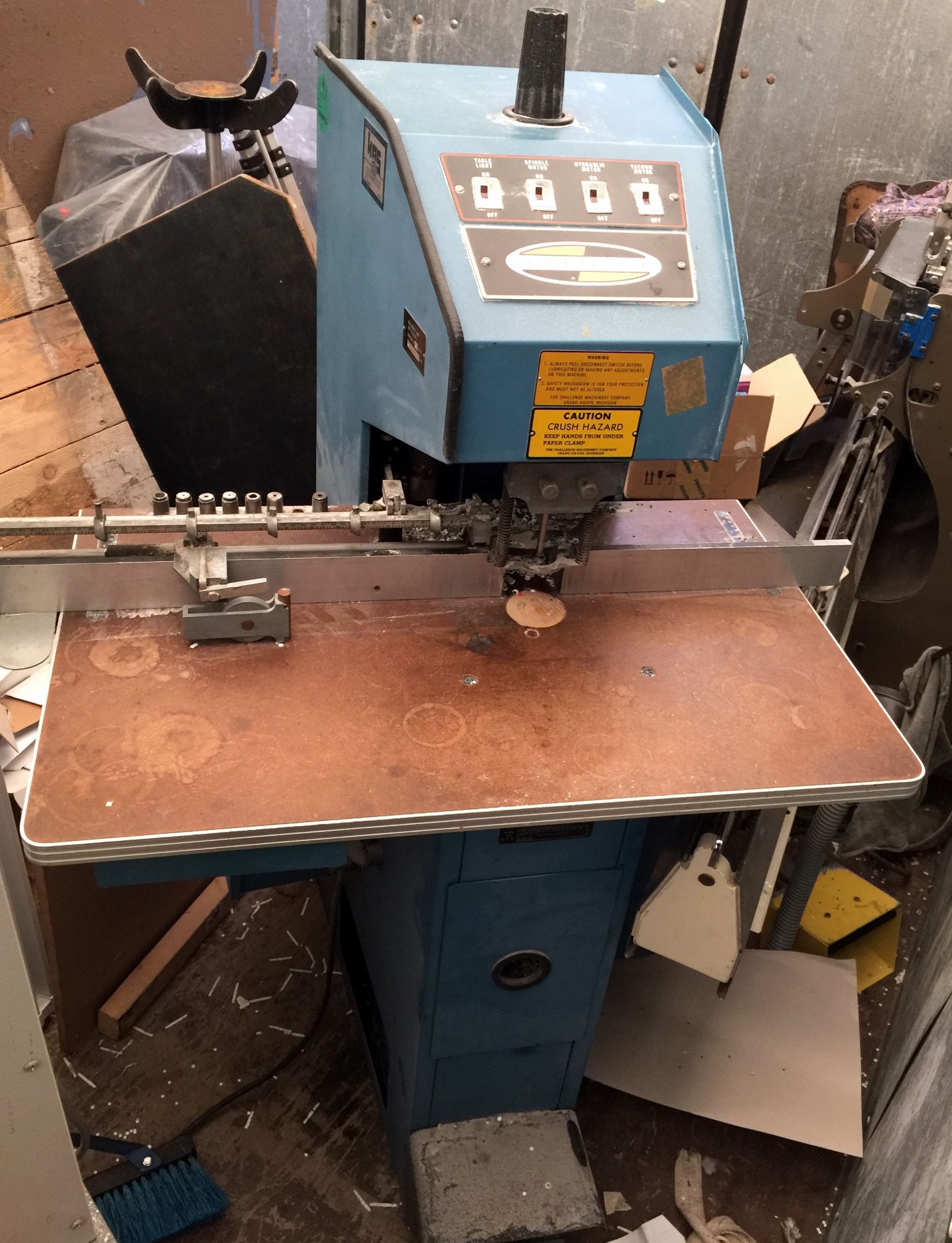 Challenge RKH Paper Drill, Serial Number 56744 (Located Upminster – RM14 3TJ)