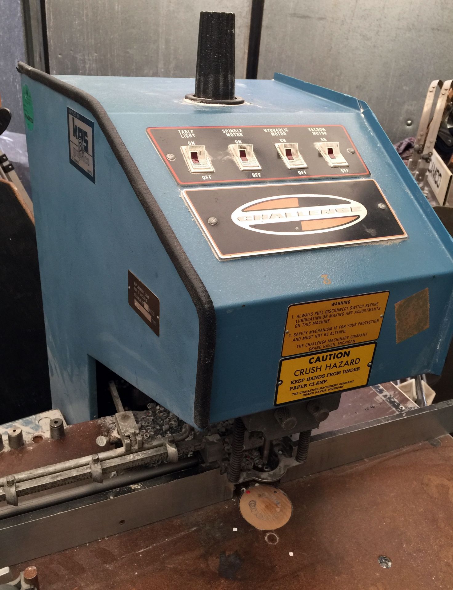 Challenge RKH Paper Drill, Serial Number 56744 (Located Upminster – RM14 3TJ) - Bild 3 aus 4