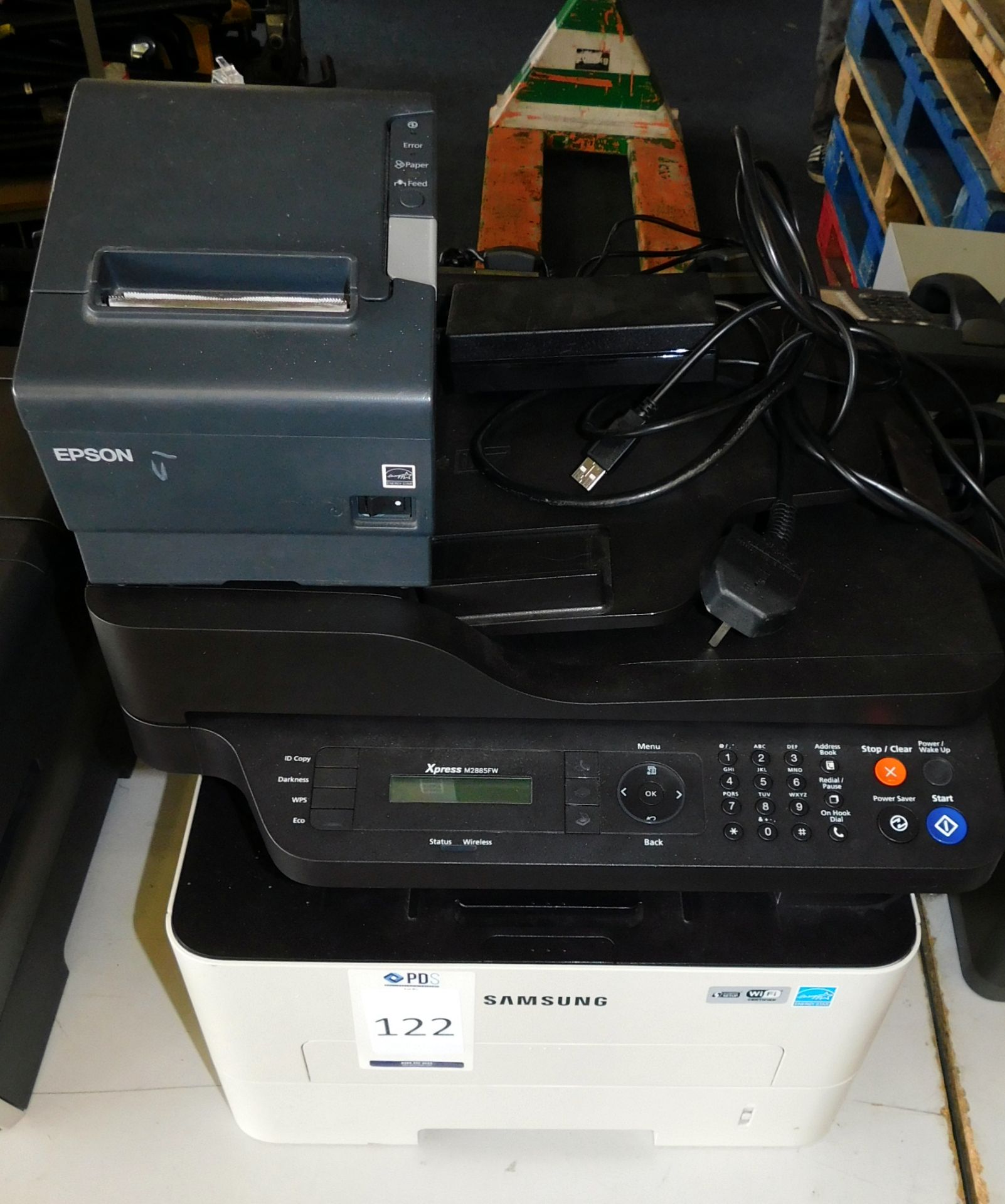 Samsung Xpress M2885FW Print Centre & Epson Receipt Printer (Located Stockport)