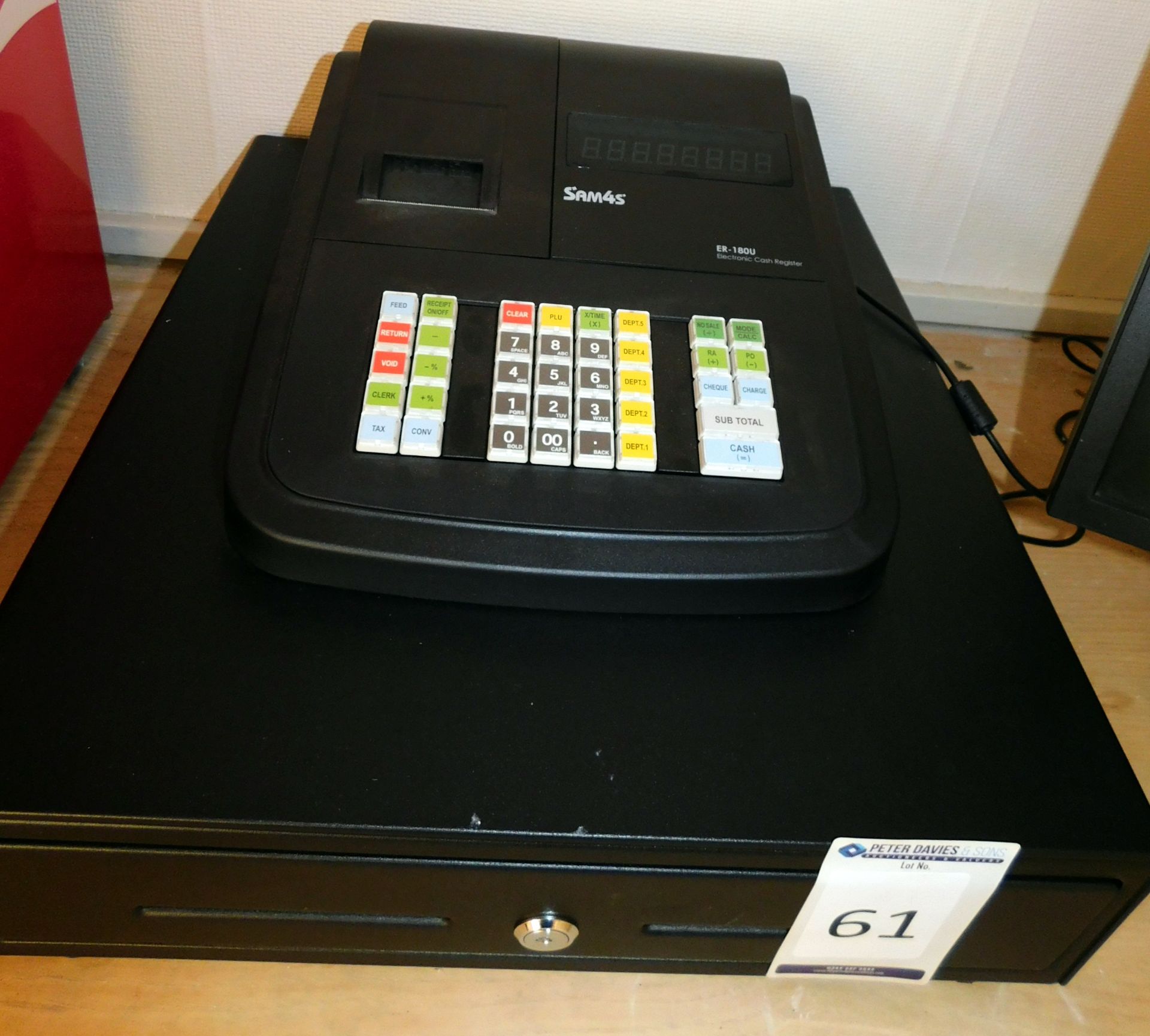 SAM4S ER-180U Electronic Cash Register (Located Warrington)