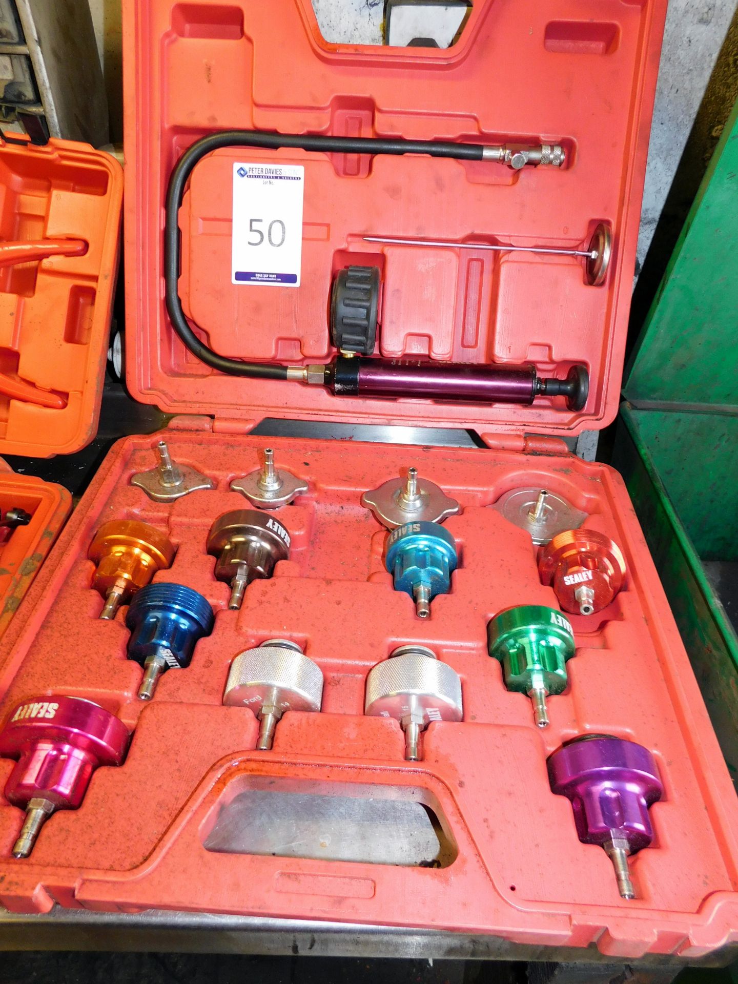 Sealy Radiator Pressure Test Kit & Hose Clip Removal Tools Set (Incomplete) (Located Warrington) - Image 2 of 3