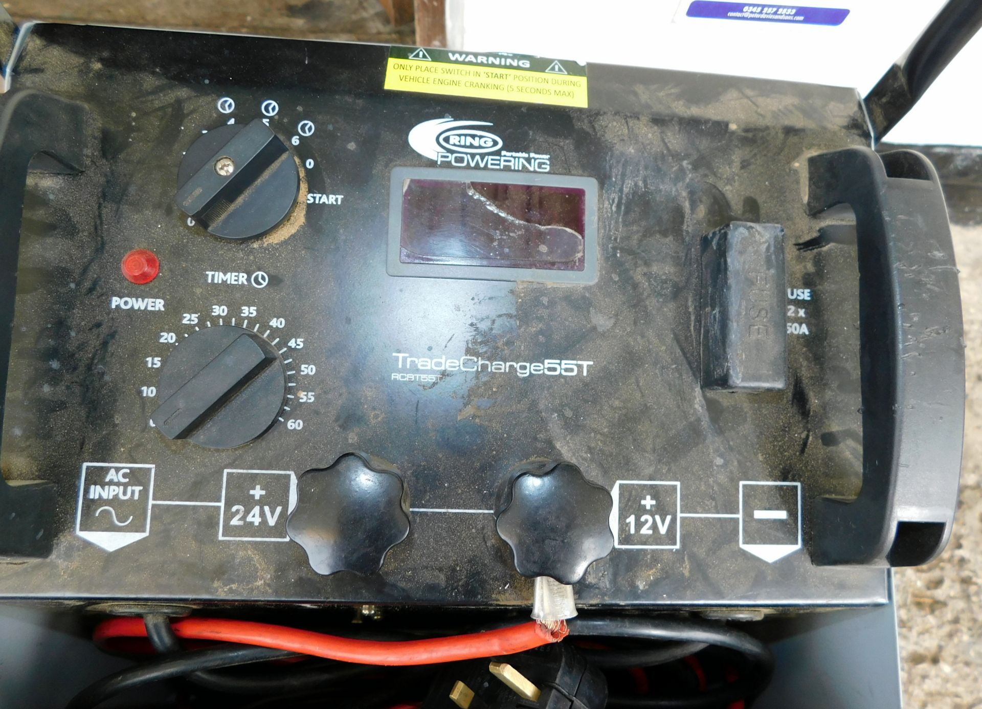 Power Ring Trade Charge 55T Battery Starter (Located Warrington) - Image 4 of 4