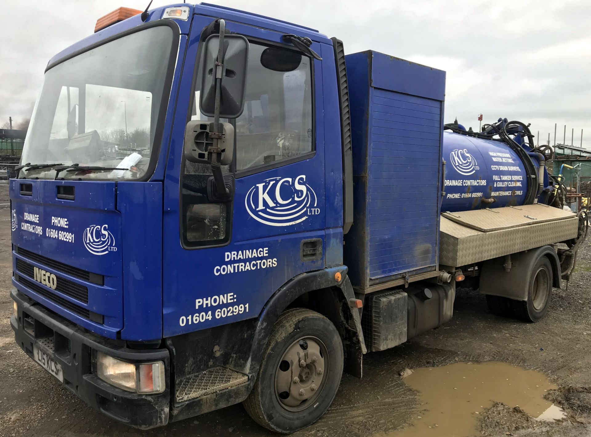 Iveco 7.5t Jetter Unit, Registration Number: L15 KCS, First Registered: 30th March 2001, Odometer