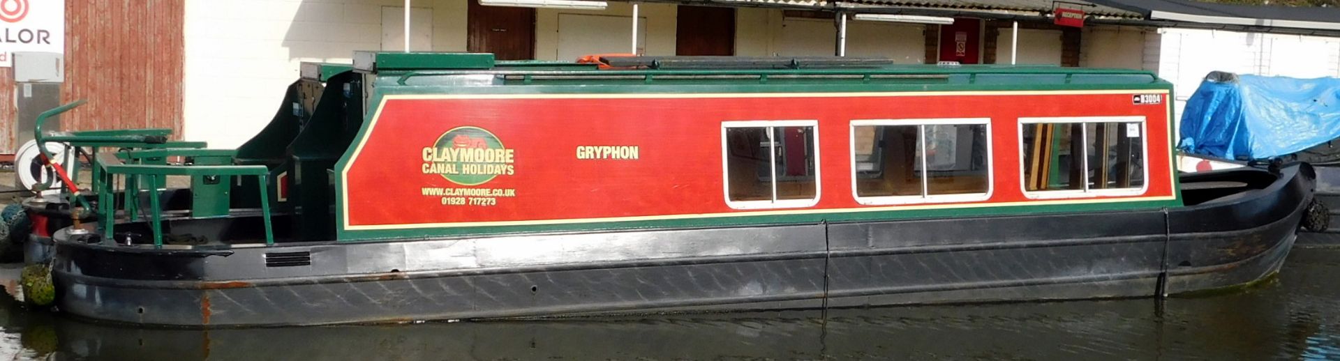 Gryphon – 2008 36ft Seated Day Boat Constructed by Liverpool Boats, Steel Hull (approx 6ft 10in