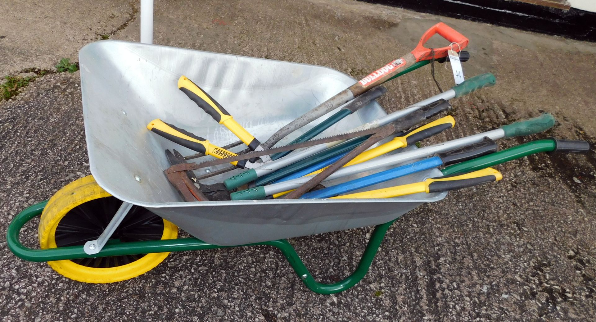 Wheelbarrow & Quantity of Garden Tools (Located Warrington) - Image 2 of 2