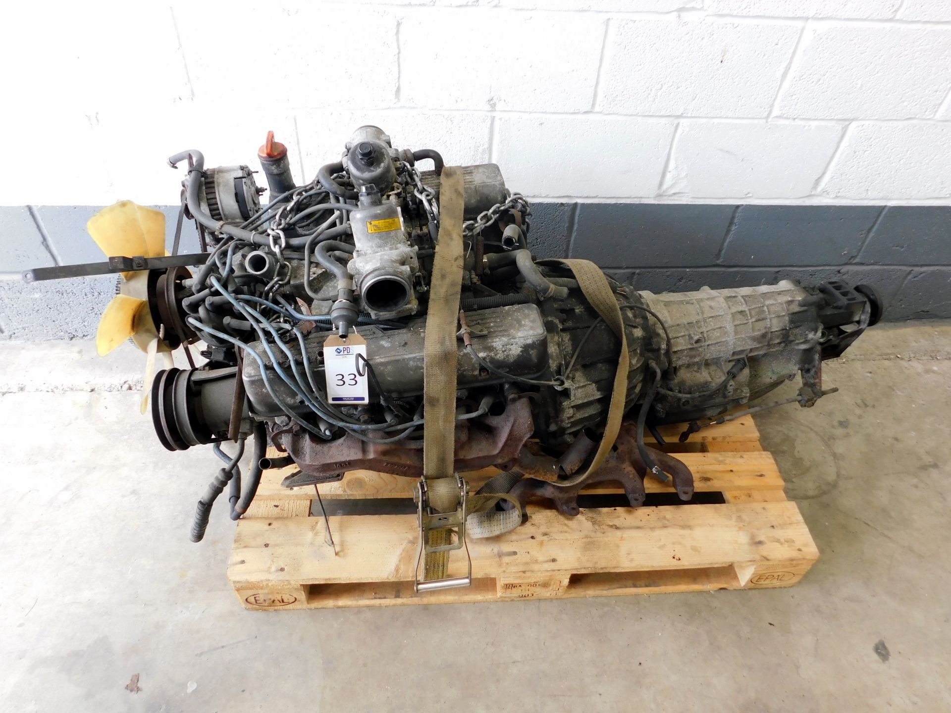 Rover V8 Engine And Transmission