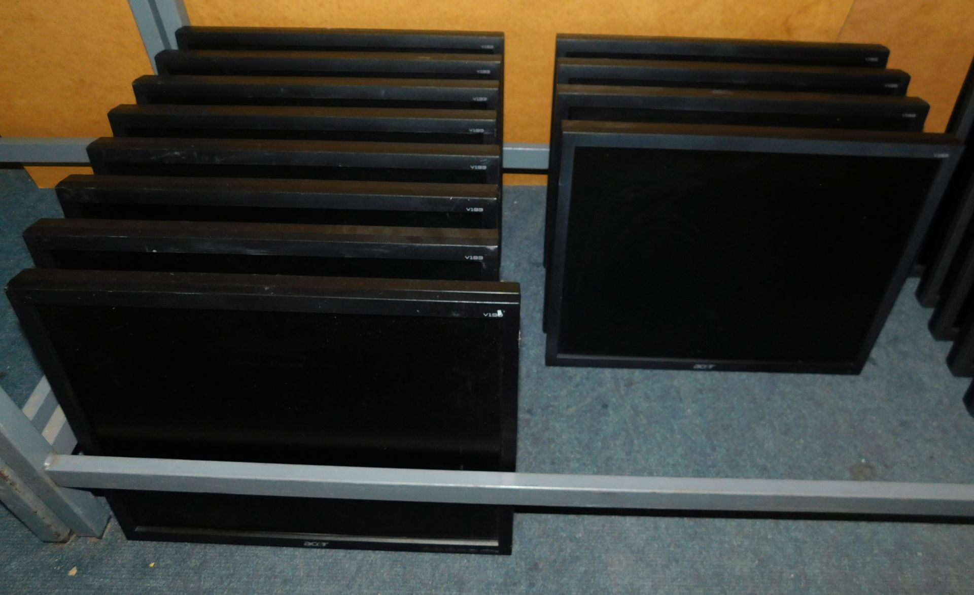 Twenty Four Acer Monitors (No Stands) with Five Freestanding Brackets (Located Stockport)