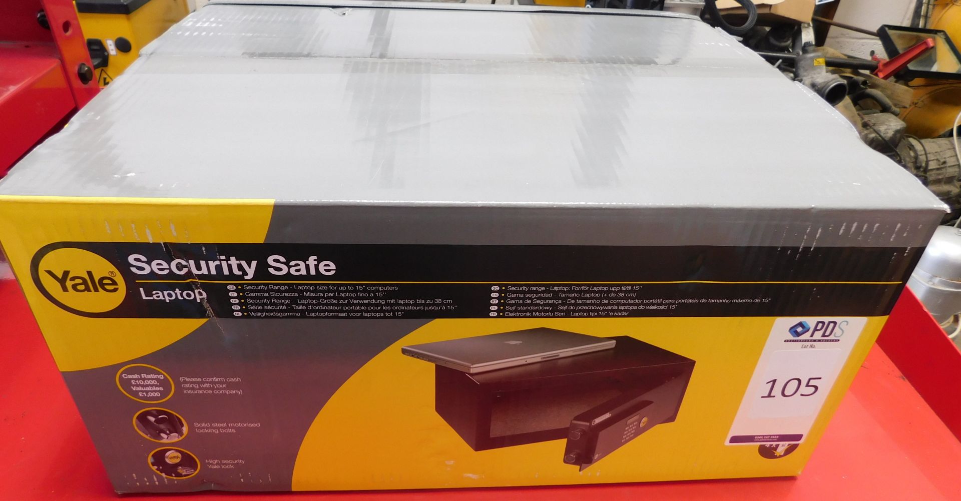 Yale Laptop Security Safe, Model Number YLB/200EB1 (Boxed As New)