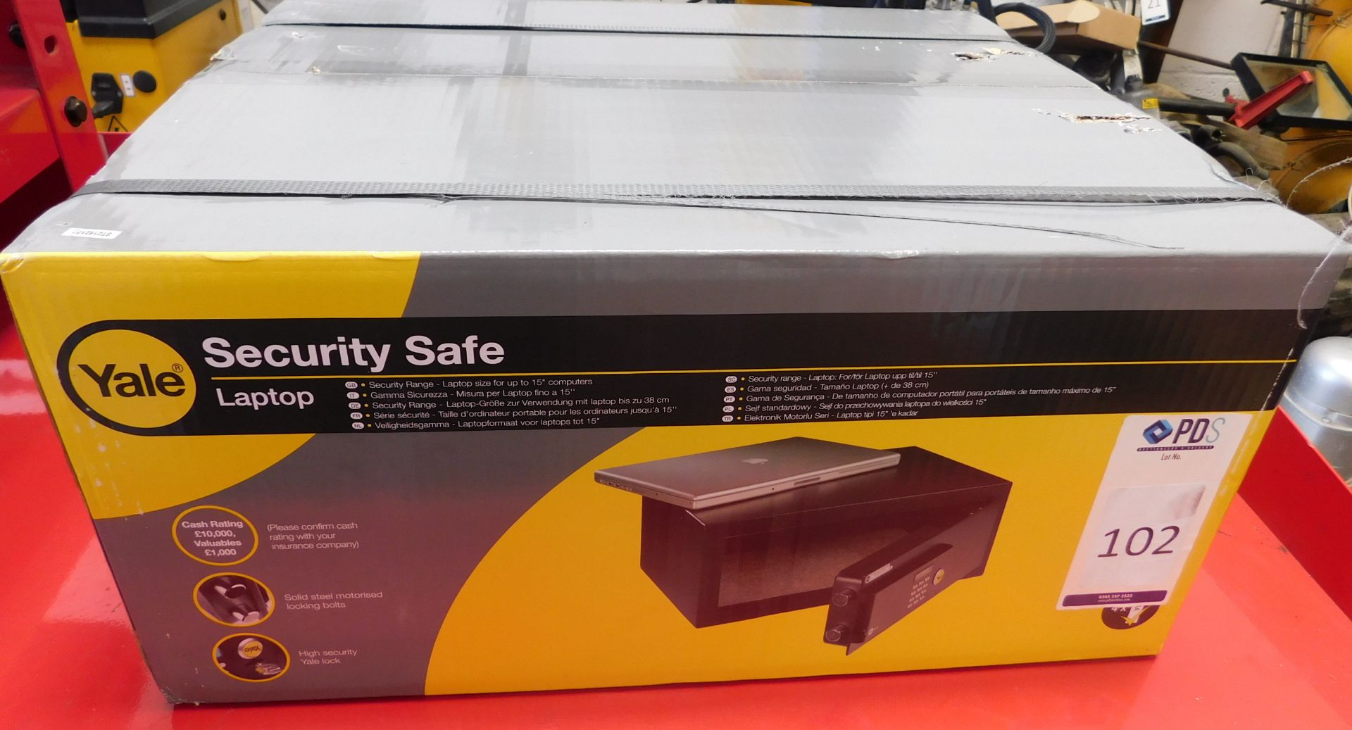 Yale Laptop Security Safe, Model Number YLB/200EB1 (Boxed As New)