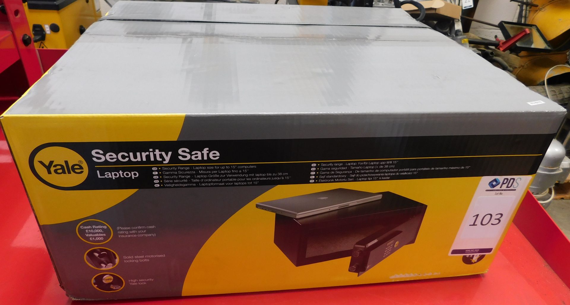 Yale Laptop Security Safe, Model Number YLB/200EB1 (Boxed As New)