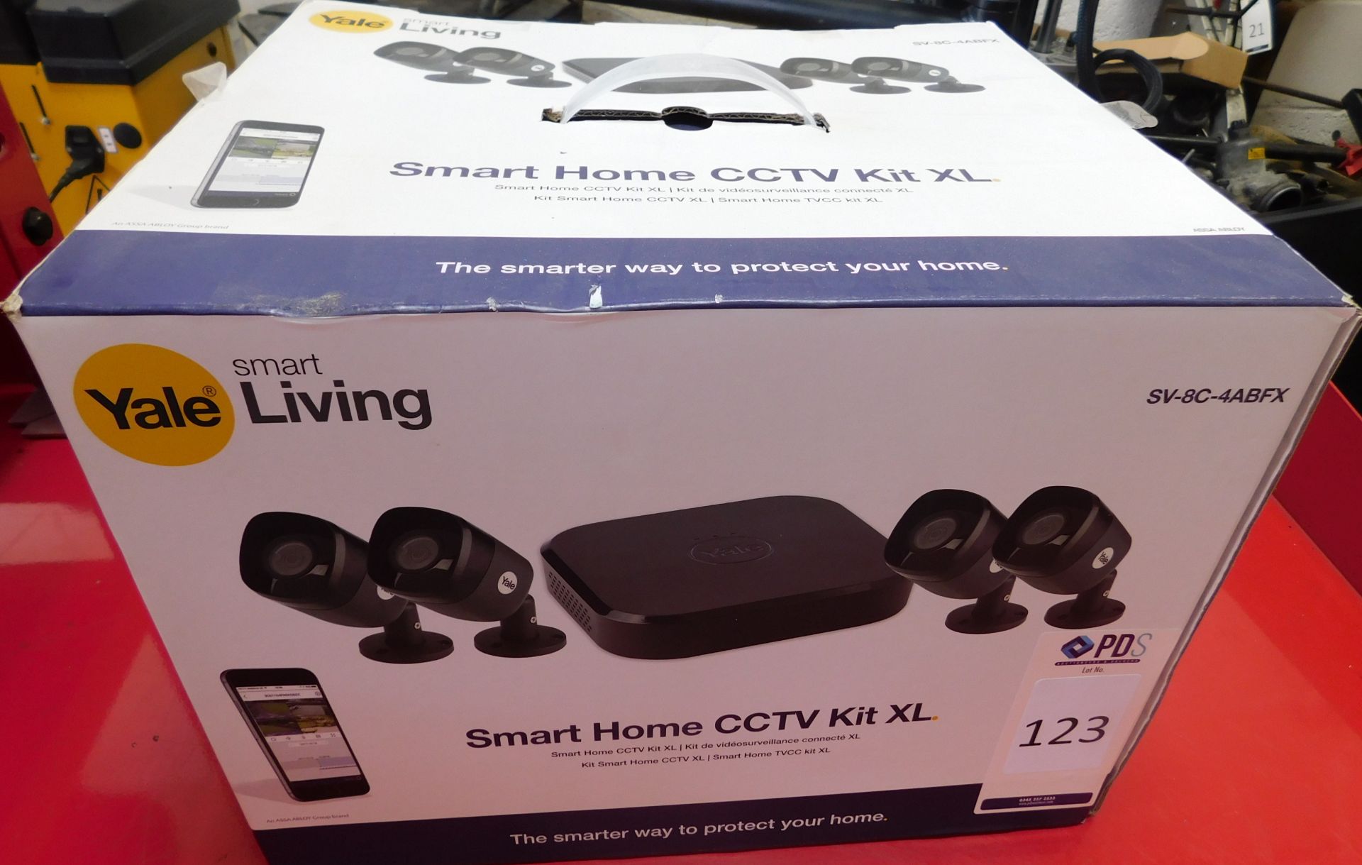 Yale Smart Home CCTV Kit XL, Model Number SV-8C-4ABFX (Boxed As New)