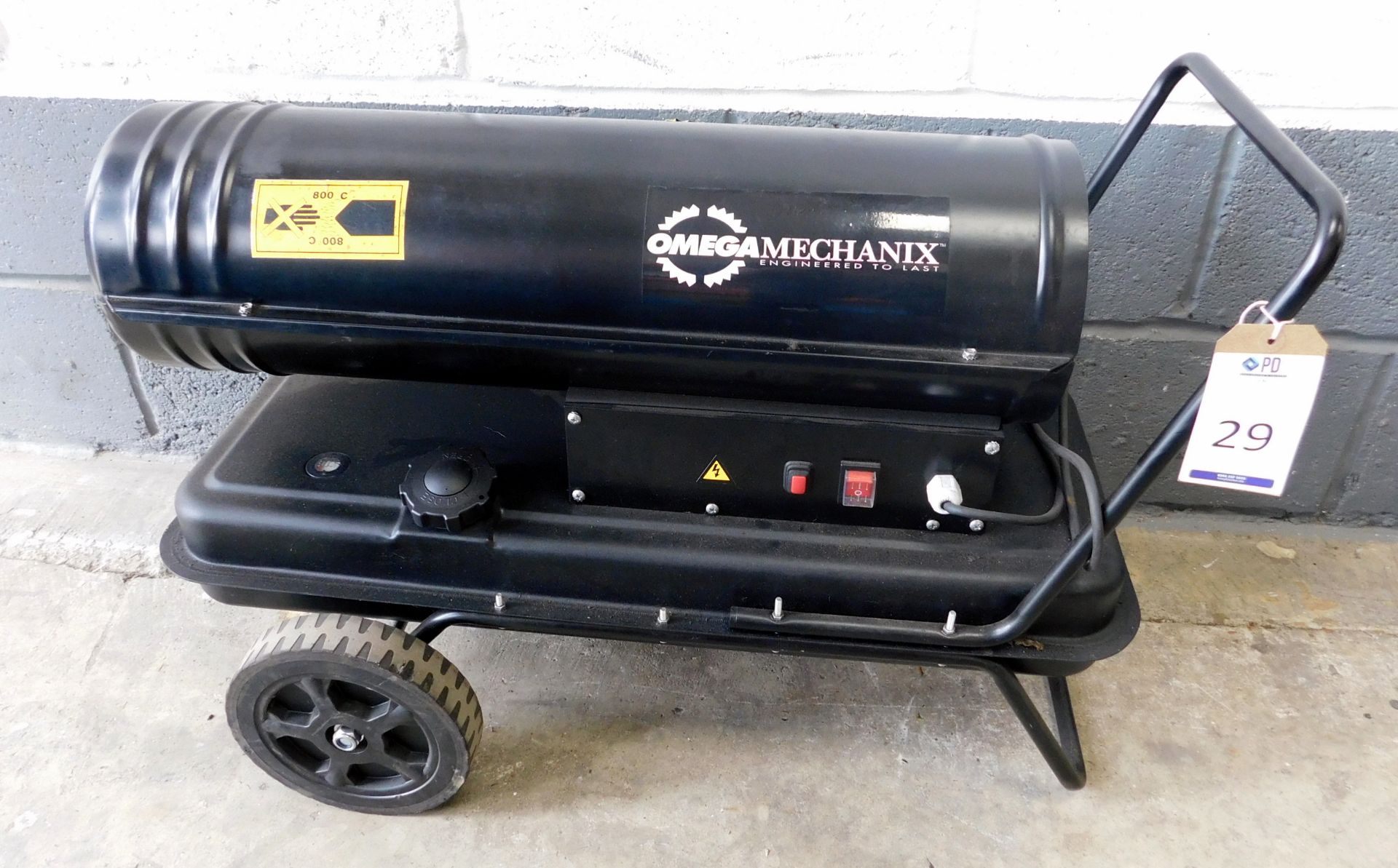 Omega Mechanix HRD100 Paraffin Space Heater