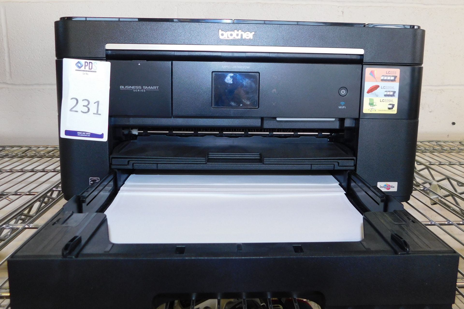 Brother MFC-J5320DW A3 Printer and 3 Desktop Fans (Located Stockport)